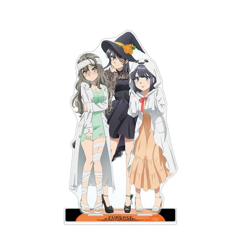『青春ブタ野郎はバニーガール先輩の夢を見ない』描き下ろしイラスト 集合 ハロウィンver. BIGアクリルスタンド【202509再販】